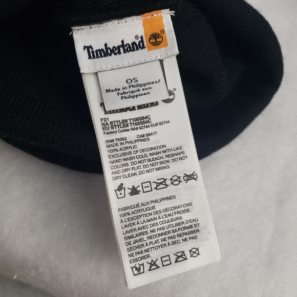Timberland Cuff Beanie With Woven Patch - Picture 4 of 5